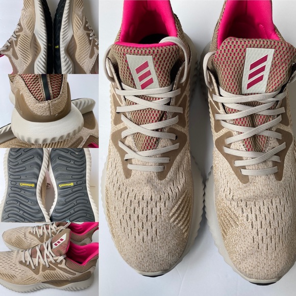 ADIDA MEN’S ALPHA BOUNCE CONTINENTAL SNEAKER SZ 12